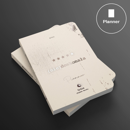 Planner (nie)doskonała beżowy