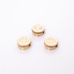 Mosiężne pojemniki na olej (niklowane)