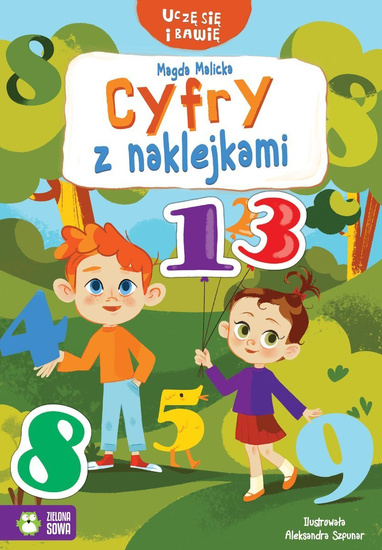 Uczę się i Bawię Cyfry z naklejkami