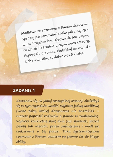 Zadania na Wielki Post dla dzieci - zestaw 24 kpl.