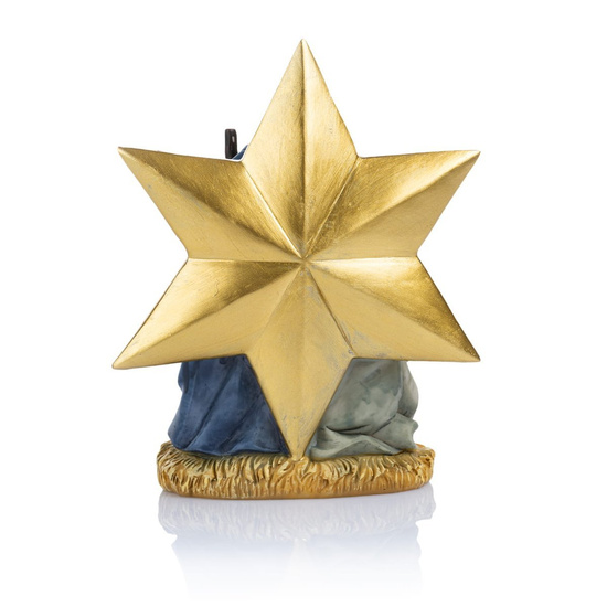 Figurka - Święta Rodzina - gwiazda - 15 cm - Classic