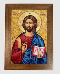 Płytka ceramiczna 27x37 cm. Pan Jezus