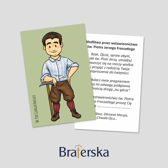 Obrazki dla dzieci. Święty Pier Giorgio Frassati