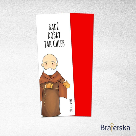 Zakładki dla dzieci - św. Brat Albert (50szt.)