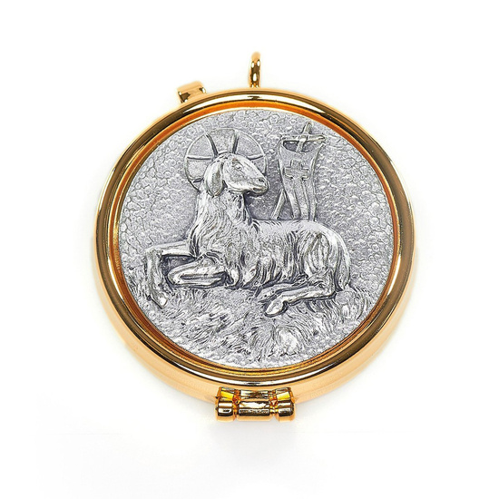 Cyborium z plakietką „Baranek paschalny” - 1,4 cm