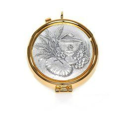 Cyborium z plakietką „Chleb i wino” - 1,4 cm