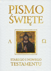 Pismo Święte Starego i Nowego Testamentu białe