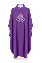 Ornat liturgiczny haftowany symbol IHS