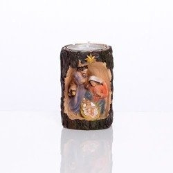 Świecznik Święta Rodzina Boże Narodzenie - 7,5 cm