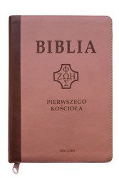 Biblia pierwszego Kościoła z paginatorami i suwakiem - róż wenecki