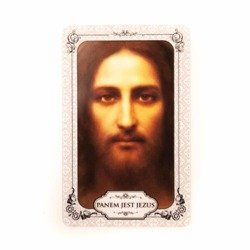 Kartka Panem jest Jezus