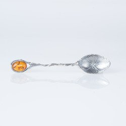 Bursztynowa łyżeczka