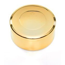 Cyborium z IHS, złocone - 4 cm