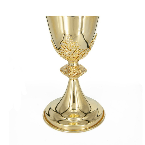Kielich mszalny pozłacany