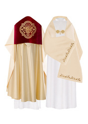 Welon haftowany IHS na aksamicie