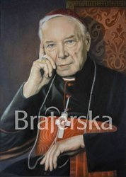 Obraz drukowany - kard. Stefan Wyszyński