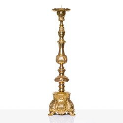 Lichtarz - mosiądz - paschał - 70 cm