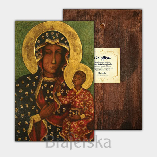 Ikona drukowana - Matka Boża Częstochowska