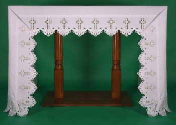 Obrus ołtarzowy - krzyż klasyczny