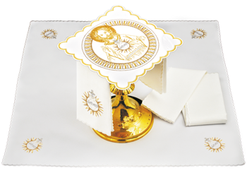 Bielizna kielichowa haftowana