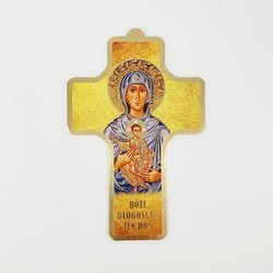 Krzyż kartonowy Boże Błogosław Ten Dom