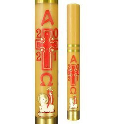 Paschał wosk z aplikacją wosk baranek biały 4 kg