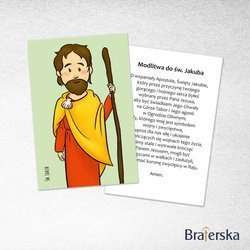 Obrazki dla dzieci. Św. Jakub