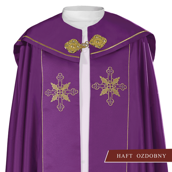 Kapa eucharystyczna monogram "IHS" 