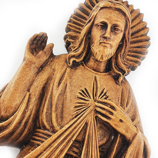 Płaskorzeźba - Jezus Miłosierny - 21 cm