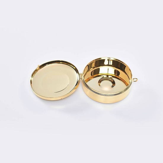 Cyborium z IHS, z zawiasem - 3,5 cm