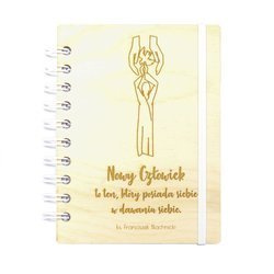 Notes A6 - Nowy człowiek to ten, który posiada siebie w dawaniu siebie