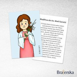 Obrazki dla dzieci. św. Maria Goretti
