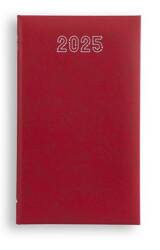 Terminarz tygodniowy STANDARD 2025 - czerwony