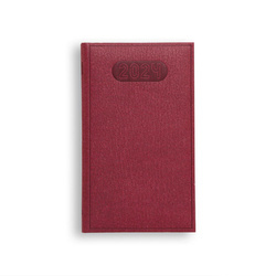 Termin. tygodn. PRINT 2024 - bordowy