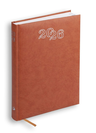 A5 STANDARD 2026 - brązowy