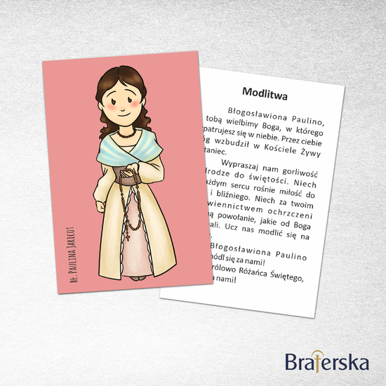 Obrazki dla dzieci. Bł. Paulina Jaricot