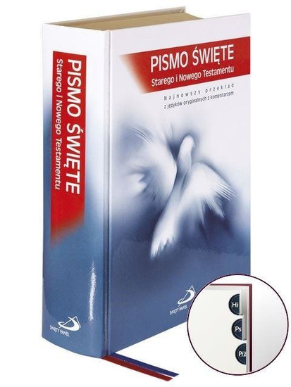 Pismo Święte Starego i Nowego Testamentu - duże - z paginatorami