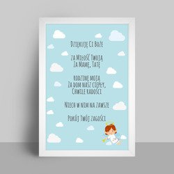 Obraz dla dzieci z modlitwą