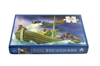 Puzzle 120 el. Jezus ucisza burzę