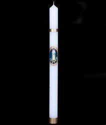 Świeca gromnica - biała