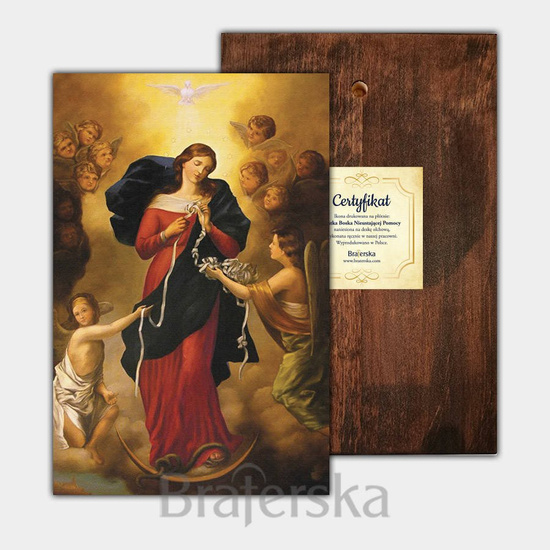 Ikona drukowana - Matka Boska rozwiązująca węzły