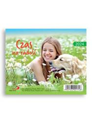 Kalendarz 2024 na biurko - Czas na radość