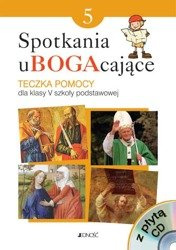 Klasa V SP Spotkania uBOGAcające - Teczka pomocy z płytą CDc