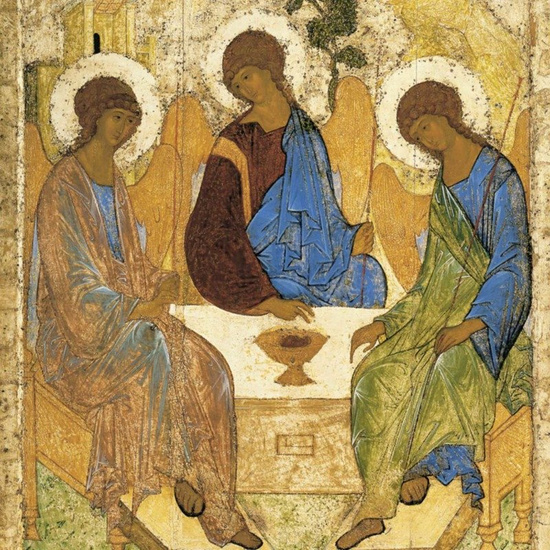 Naklejka Trójca Święta