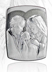 Srebrny obrazek. Święta Rodzina