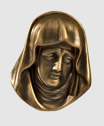 Figura - Głowa Maryi (płaskorzeźba) 12 cm