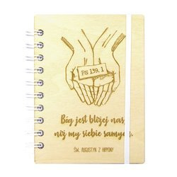 Notes A5 - Bóg jest bliżej nas, niż my siebie samych.