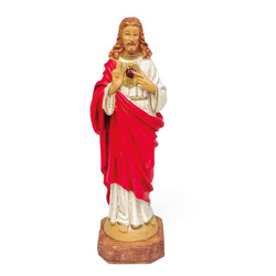 Figurka Najświętsze Serce Jezusa - 15 cm nietłukąca