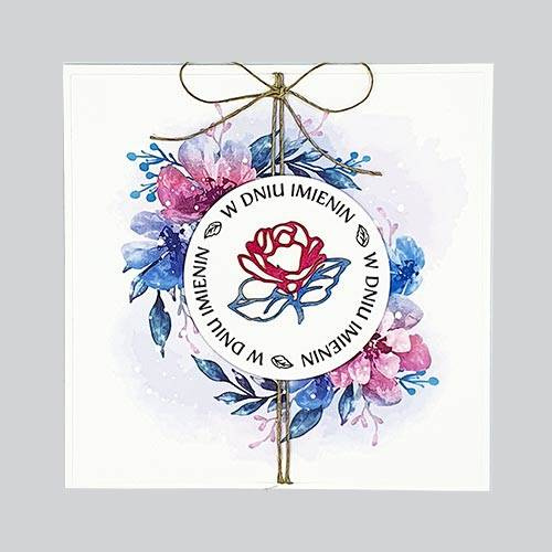 Kartka - W dniu imienin 