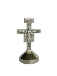 Figurka metalowa Krzyż Franciszkański